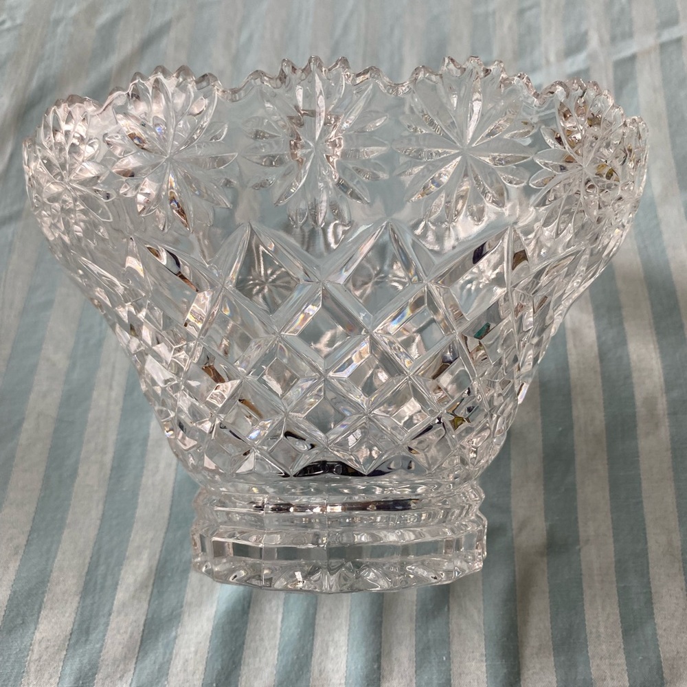 Marquis by Waterford dish with fan lid - Picture 7 of 11